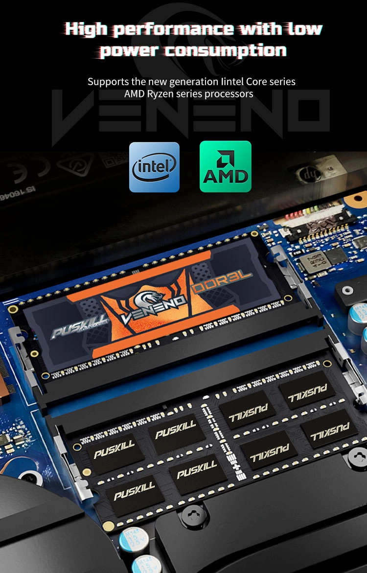 DDR3 Memory Ram for Laptop 4GB/8GB & High Performance(DDR3L/PC3-12800S) DDR3 Memory Ram for Laptop