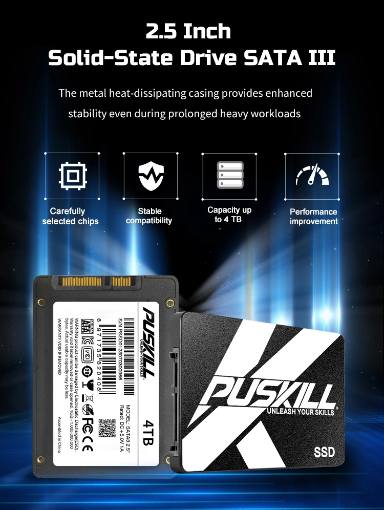 High Performance SATA3 SSD 120GB/240GB/512GB/1TB/2TB – Fast PC