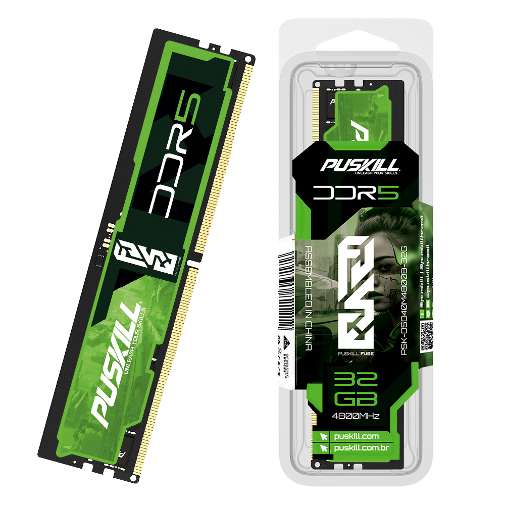 PUSKILL DDR5 RAM 6000MHz 5600MHz 5200MHz 8GB 16GB 32GB Desktop Memory High Performance puskill ddr5 ram 6000mhz 5600mhz 5200mhz 8gb 16gb 32gb desktop memory high performance