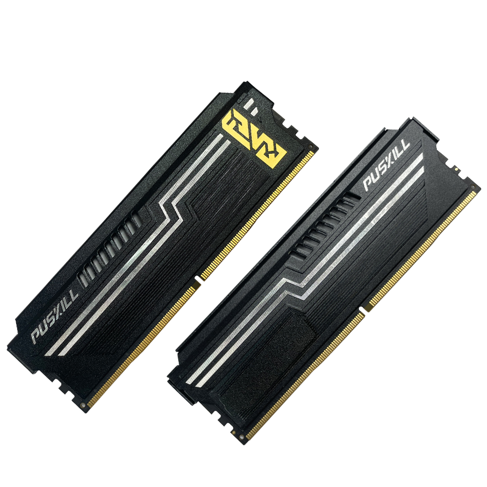 PUSKILL DDR5 8GB 16GB 4800mhz 5600mhz 6000mhz Stable Overclocking RAM, Aluminum Cooling Vest for PC Gaming & Office puskill high performance ddr5 aluminum cooling vest desktop pc gaming memory ram