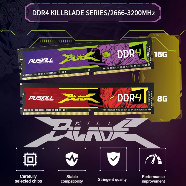 DDR4 desktop memory module