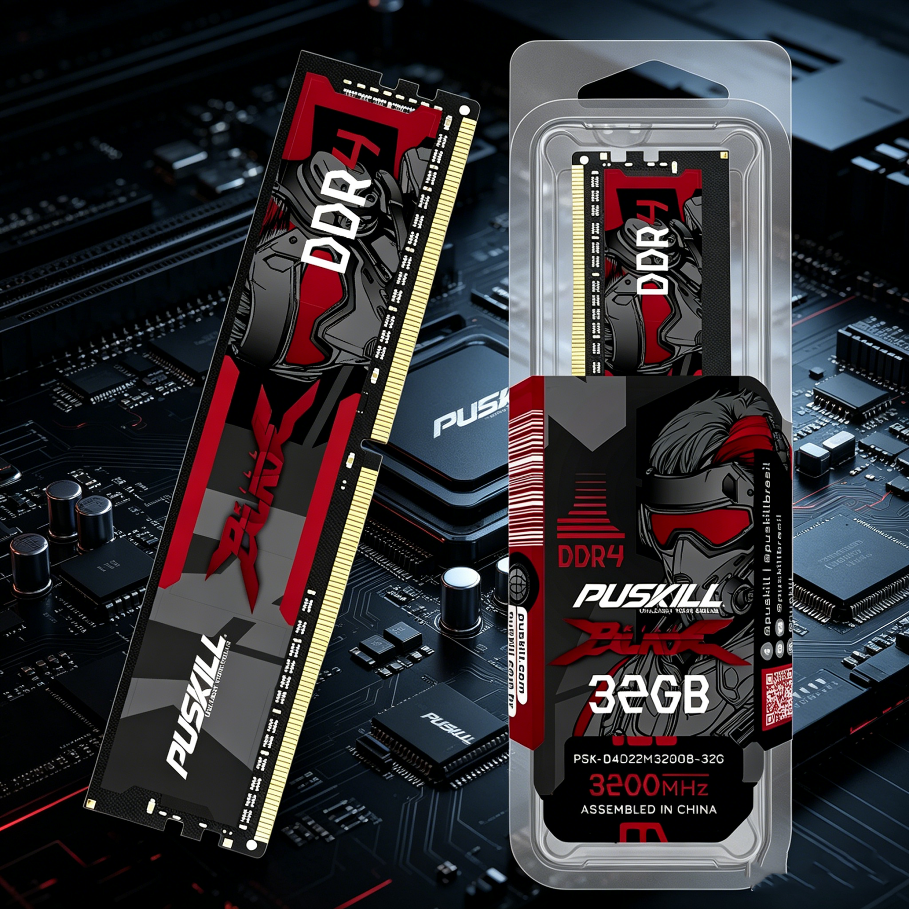 puskill universal ddr4 desktop memory stick ideal for pc assembly & hardware replacement puskill universal ddr4 desktop memory stick ideal for pc assembly & hardware replacement