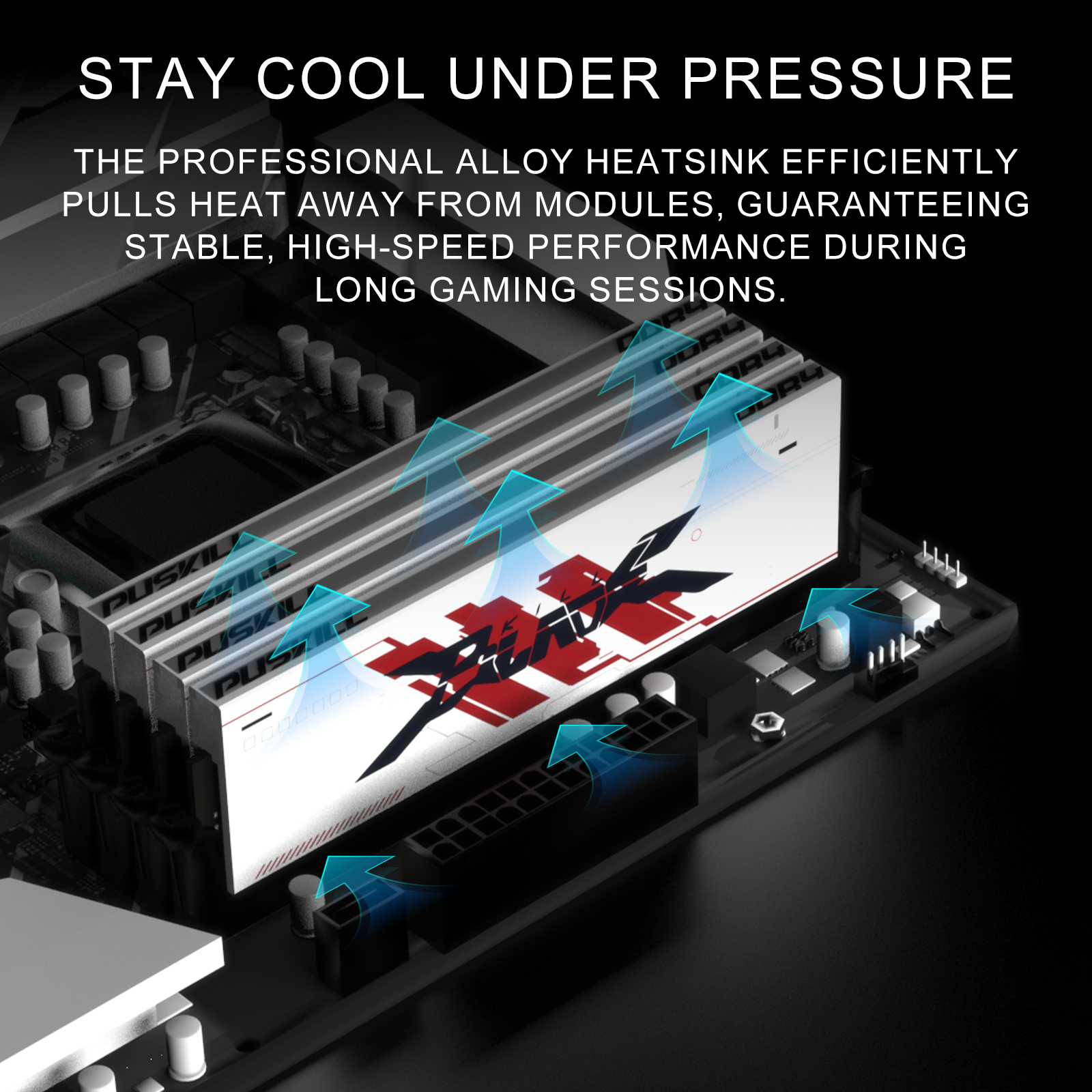 PUISKILL New Design Heatsink DDR4 Memory 8GB 16GB 32GB 3200MHz 3600MHz Gaming Desktop RAM Wholesale In Stock puiskill new design heatsink ddr4 memory 8gb 16gb 32gb 3200mhz 3600mhz gaming desktop ram wholesale in stock