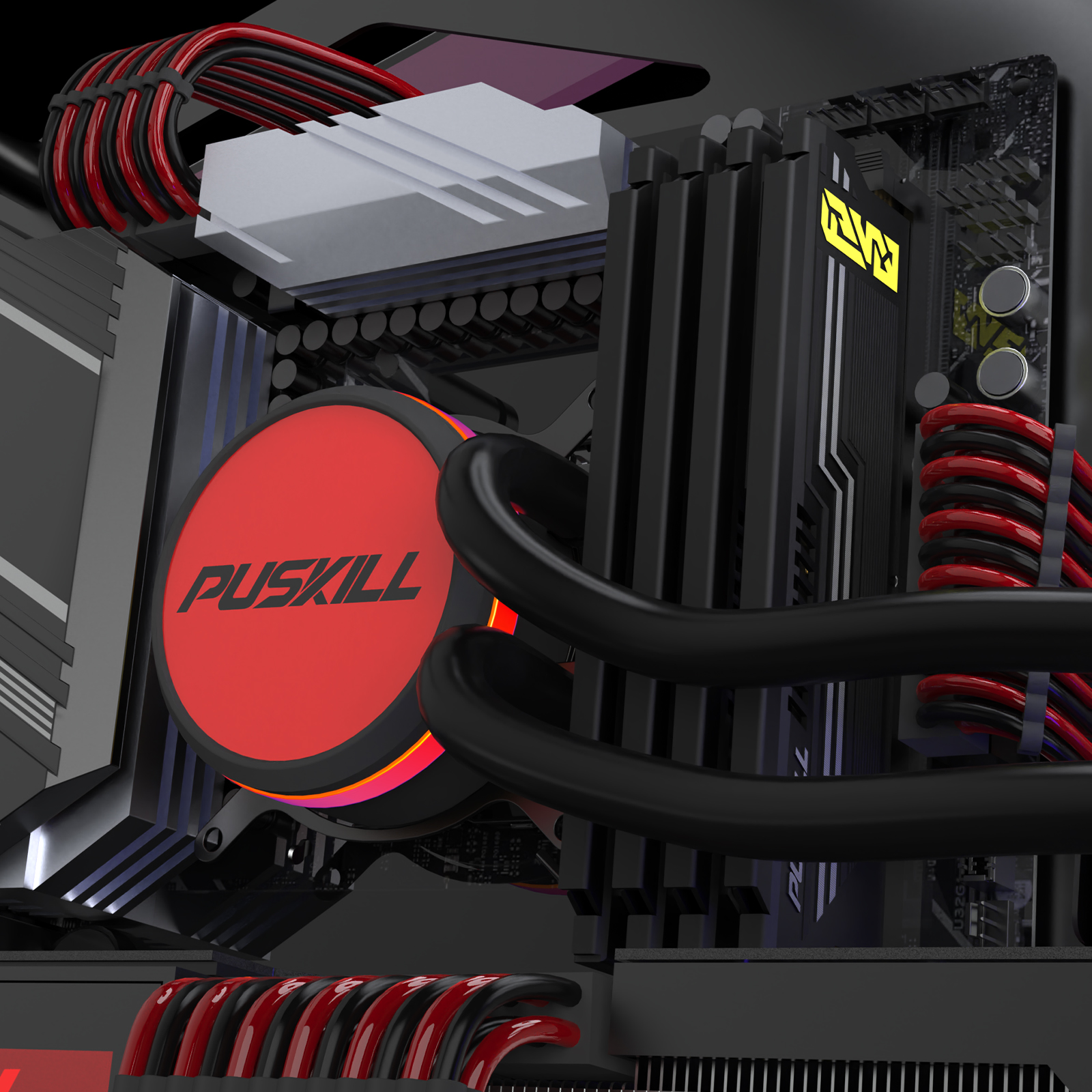 PUSKILL DDR5 ECC Desktop RAM 8GB/16GB/32GB 4800MHz/5600MHz/6000MHz in Stock for Computer Games PS5 Support Customised puskill ddr5 ecc desktop ram 8gb/16gb/32gb 4800mhz/5600mhz/6000mhz in stock for computer games ps5 support customised