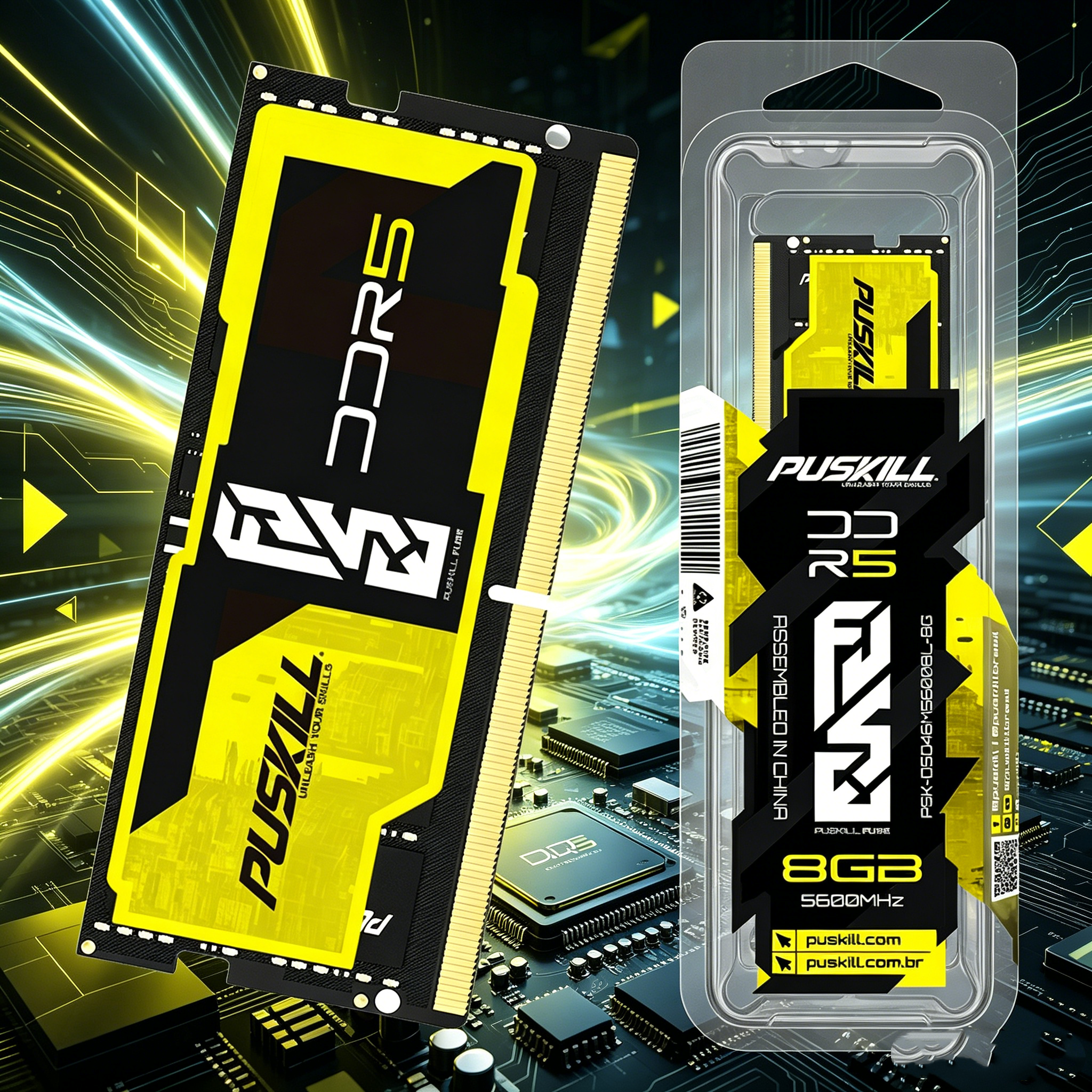 puskill 1.1v low power ddr5 notebook memory stick high bandwidth sodimm module for portable pc multitasking (复制) puskill 1.1v low power ddr5 notebook memory stick high bandwidth sodimm module for portable pc multitasking (复制)